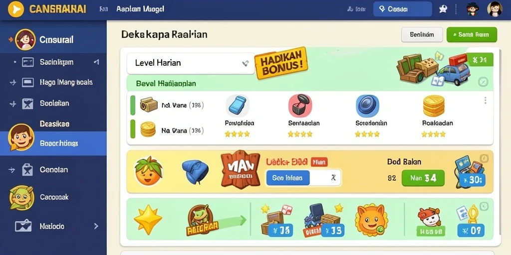 Tampilan antarmuka BEBASMAX yang user-friendly.