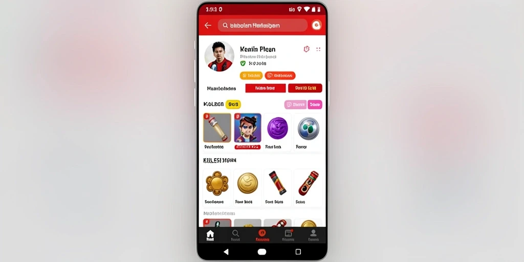 Tampilan antarmuka FB168 yang menarik dan intuitif.