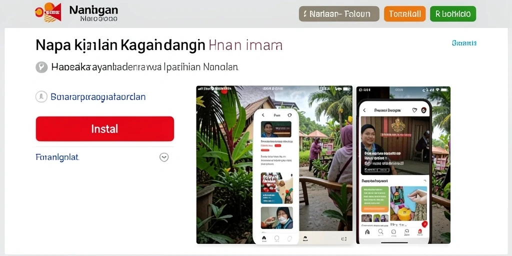 Tampilan awal yang menarik dan menawan.