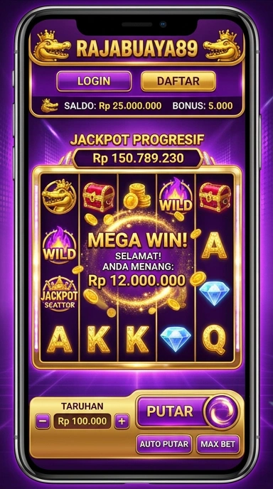 Cuplikan layar menu unduhan rajabuaya89 untuk perangkat Android